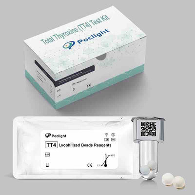 Kit de prueba de tiroxina libre T4 25 Pbas HE08