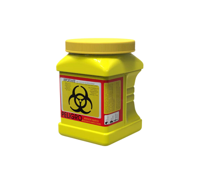 Contenedor de Polipropileno 1.7 Lts Amarillo PC-1