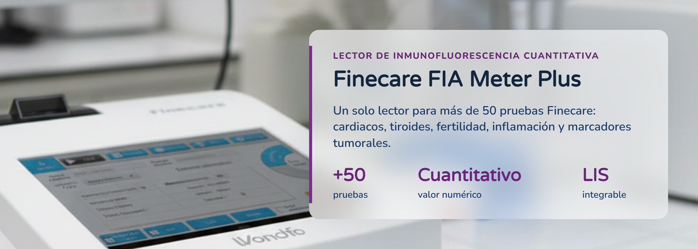 FIA Meter II PLUS Analizador de Inmunocromatrografia de Fluorescencia FS113