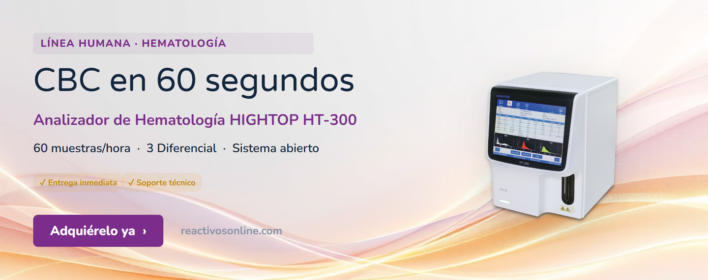 Analizador de Hematología HIGHTOP HT-300