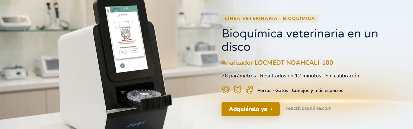 Analizador de Química Clínica Veterinario LOCMEDT NOAHCALI 100