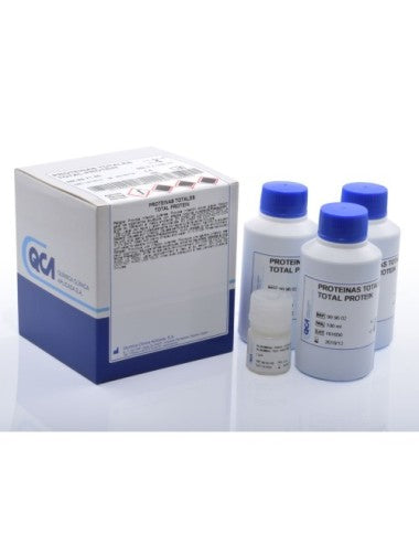 Reactivo Proteinas Totales 3 x 100 ml + STD QCA 997180