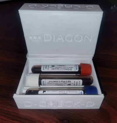 Kit de Controles para Hematología Bajo Normal Alto 2.5ml  Aplica solo para Analizadores enlistados   DCHECK-D