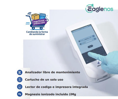 Analizador Electrolítos Séricos Quimica Seca EagleE5