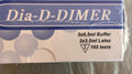 Dia-D-DIMER 3 x 6.5 ml R1 buffer   3 x 2.5 ml R2 latex reagent; 32075