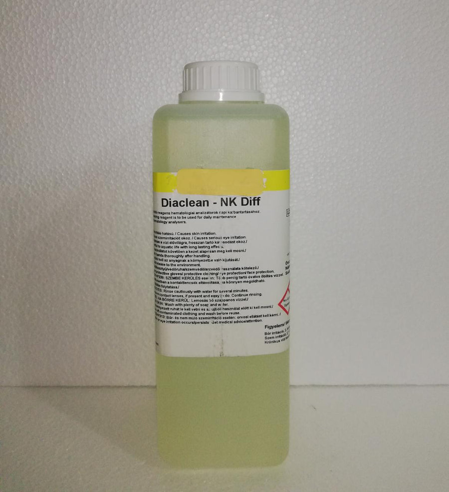 Diaclean NK-Diff Limpiador para Analizador Celltac 5108, 6400, 6500, 7118, 8118 Nihon Kohden 1 Lts. H19213