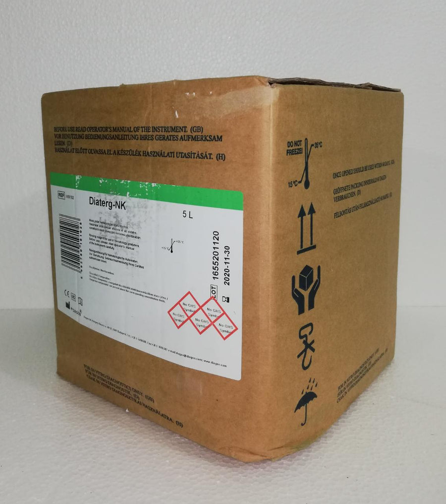 Diaterg-NK Diff Detergente para Celltac 5108, 6400, 6500, 7118, 8118 Nihon Kohden 5 Lts. H19102