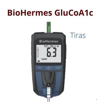 Analizador GluCoA1c para Glicohemoglobina y Glucosa BioHermes BHA1CP01