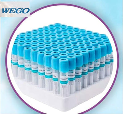 Tubo de extracción de Sangre Azul 2.7 ml Corrugado 1800 Tubos GN1307527