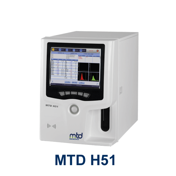 ANALIZADOR HEMATOLOGIA DIFF 6 PARTES MTD H51 H51