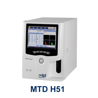 ANALIZADOR HEMATOLOGIA DIFF 6 PARTES MTD H51 Veterinaria H51Vet