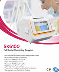 ANALIZADOR DE QUIMICA CLINICA TECNOLOGIA LED SK-6100 SK-6100