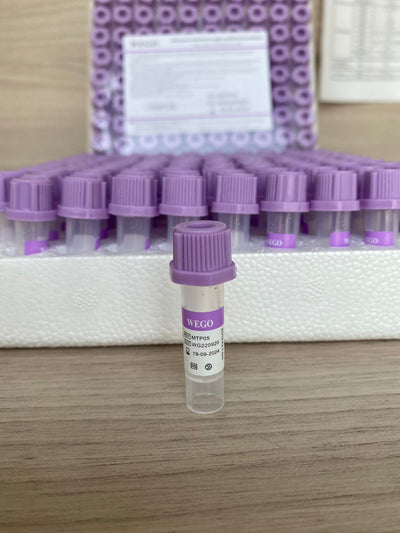 Micro Tubo de extracción de Sangre Con EDTA 0.5ml mtlig01