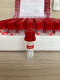 Micro Tubo Rojo de extracción de Sangre Con 0.5ml mtrog01