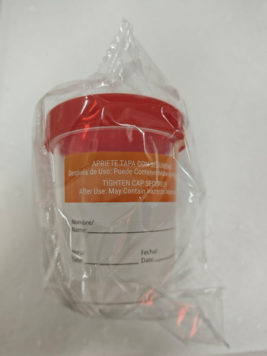 Contenedores de Orina Esteriles 120 ml Paq. C 100 pzas CY152