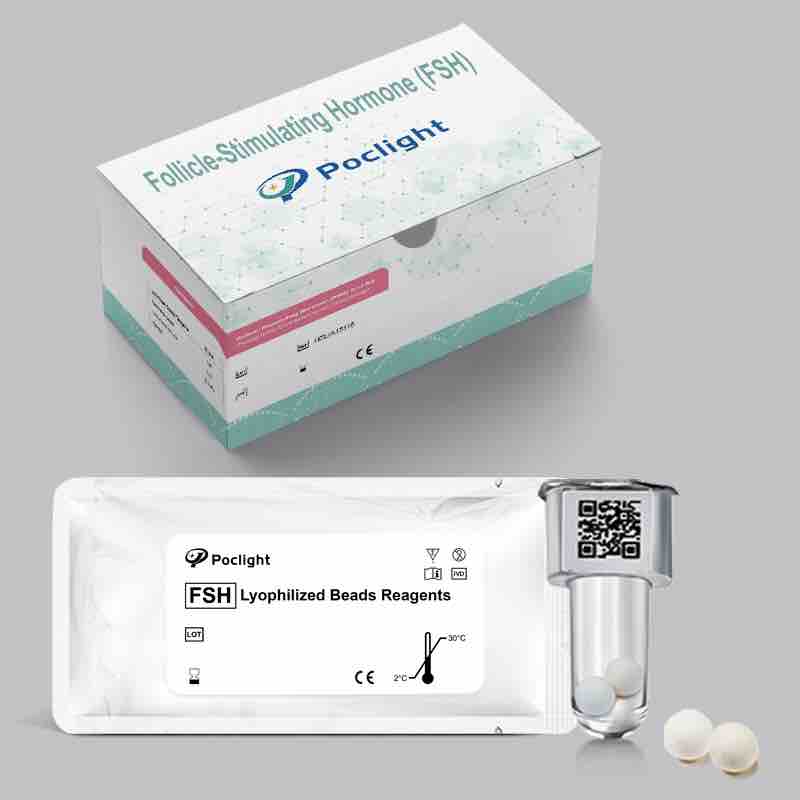 Kit de prueba de hormona estimulante del folículo (FSH)  25 Pbas HD01