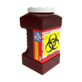 Recolector de Polipropileno para Punzocortantes y Líquidos 3.0 Lts Rojo PC-3