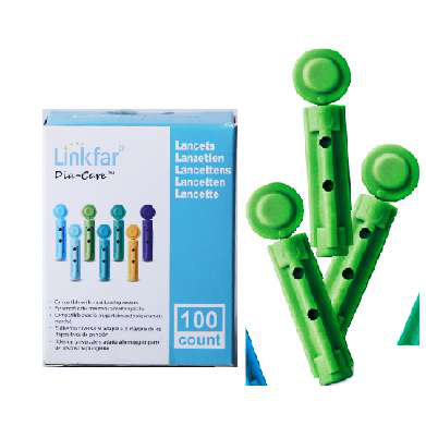 Lanceta de Seguridad 28G C/100 Pz LinkFar LF11-2818