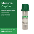 Microtubo Verde Heparina de Sodio 0.5mL Muestra Capilar