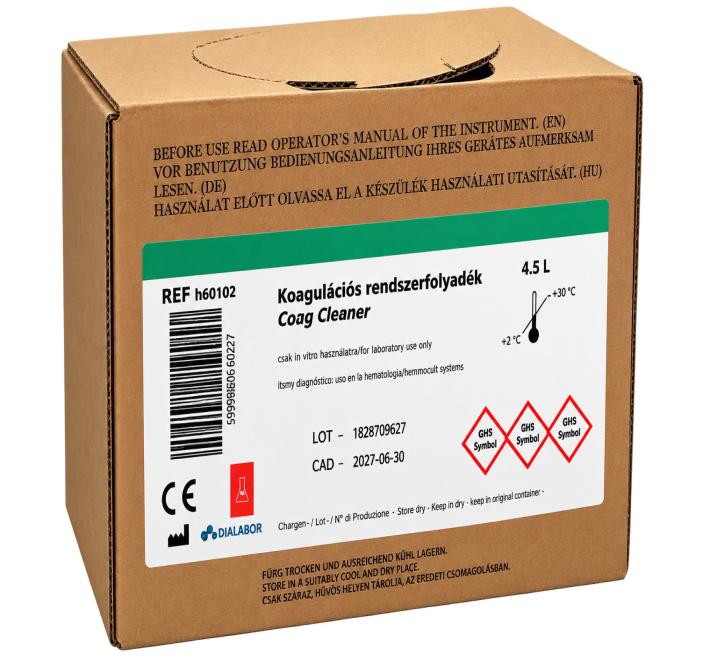Koagulációs rendszerfolyadék/Coag CLEANER   4.5L