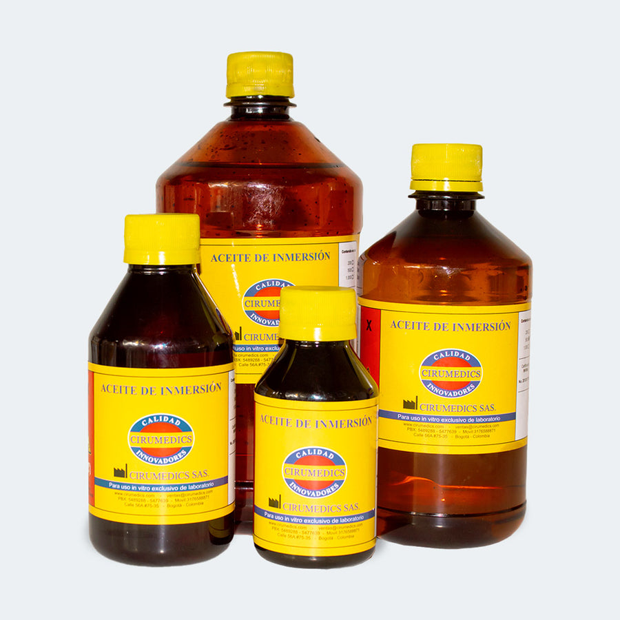 Aceite de Inmersión B/Alta Viscosidad 50 mL Química Mercurio QMA0002