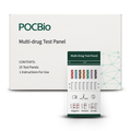 Panel Multidroga 5x1 AMP-COC-MET-OPI-THC C/25 Pbs Prueba Rápida PocBio DUP-05-A
