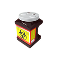 Recolector de Polipropileno para Punzocortantes y Líquidos 1.7 Lts Rojo PC-1