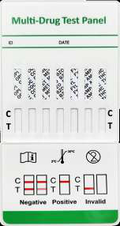 Panel Multidroga 5x1 OPI-COC-THC-MET-BZO C/25 Pbs Prueba Rápida JusChek JCDP-05-D