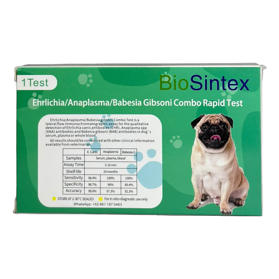 ERLIQUIA-ANAPLASMA-BABESIA TEST RAPIDO ER7823