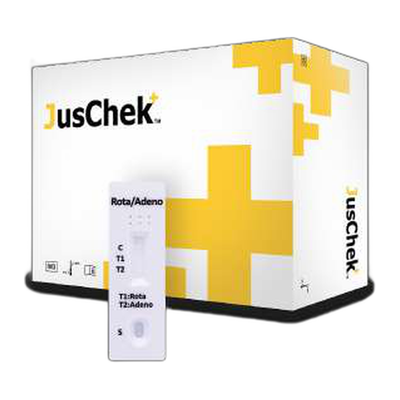 Combo Rota/Adeno C/25 Pbs Prueba Rápida JusChek JC01RA