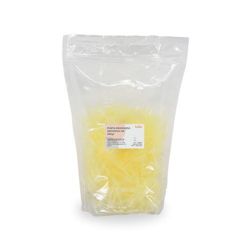 Puntas Amarillas Tipo Gilson 200 uL Bolsa C/1000 Pz PIY105145
