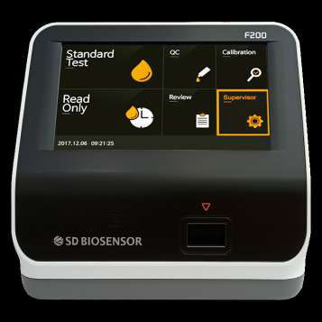 Analizador STANDARD F200 4-10/T SD Biosensor