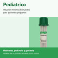 Microtubo Verde Heparina de Sodio 0.5mL Muestra Capilar