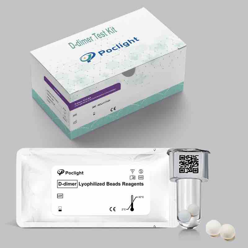 Kit de prueba de Dímero D (D-Dimer) 25 Pbas HCLIA15124
