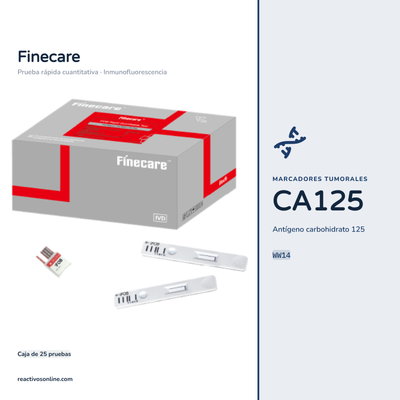 CA125 Finecare™ C/25 Pruebas WW14