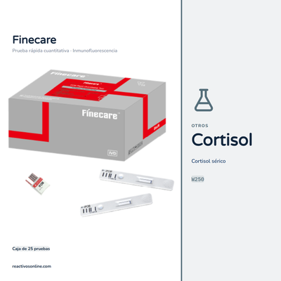 Cortisol Finecare™ C/25 Pruebas W250