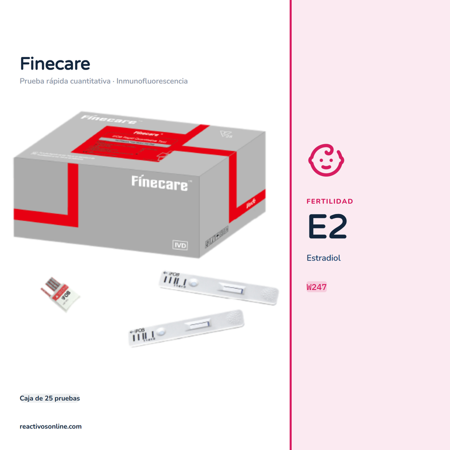 Estradiol (E2) Finecare™ C/25 Pruebas W247