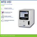ANALIZADOR HEMATOLOGIA DIFF 6 PARTES MTD H51 H51