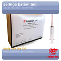 Jeringa 5 mL C/100 Pz 22G x 32mm Negra 1215454512