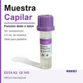 Micro Tubo de extracción de Sangre Con EDTA 0.5ml mtlig01