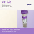 Micro Tubo de extracción de Sangre Con EDTA 0.5ml mtlig01