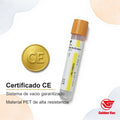 Tubo de Extracción de Sangre Amarillo 5ml Gel + Clot Activador c/100 GD050SGC