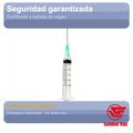 Jeringa 5 mL C/100 Pz 21G x 32mm Verde 63262783711