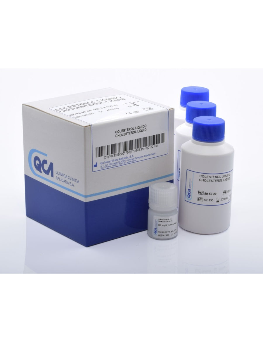 Reactivo Glucosa 3 x 100 ml + STD QCA 998282