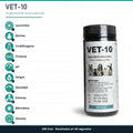Tiras Reactivas Uroanálisis Veterinario 10 Parámetros C/100 Vet10
