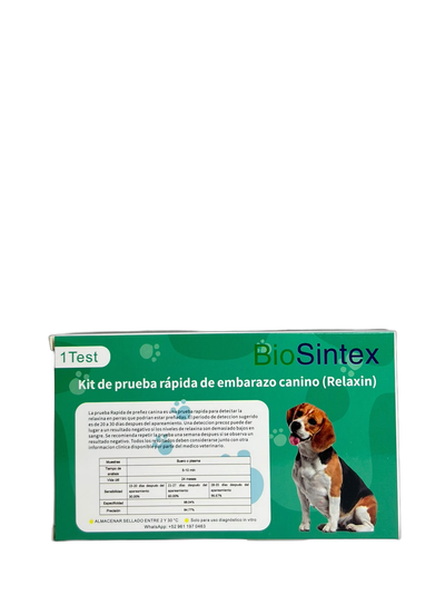PRUEBA DE EMBARAZO RILEXINA CANINA TEST RAPIDO RIX7823