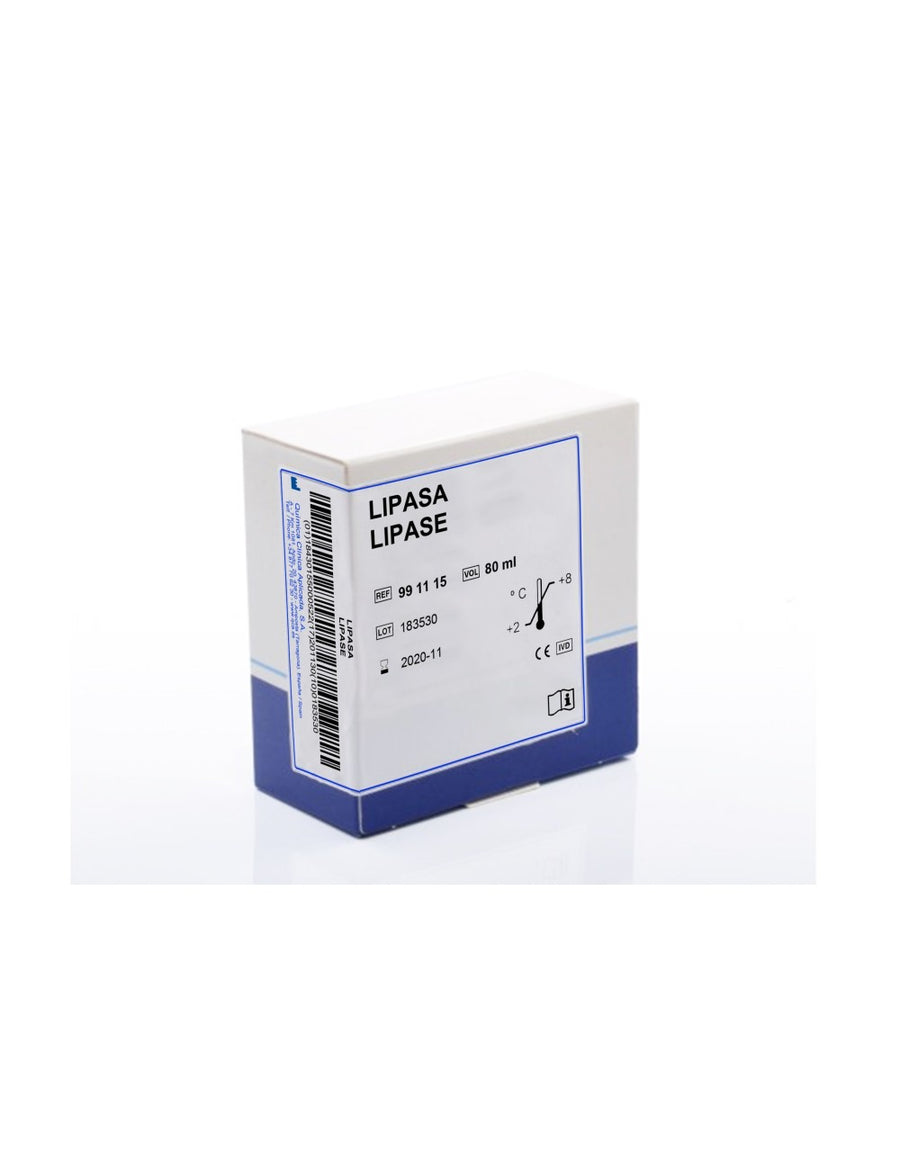 Reactivo Lipasa 1 x 80 ml + STD QCA 991115