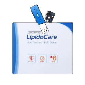 Tiras Reactivas para Perfil Lipídico LipidoCare C/25 Tiras ST13003