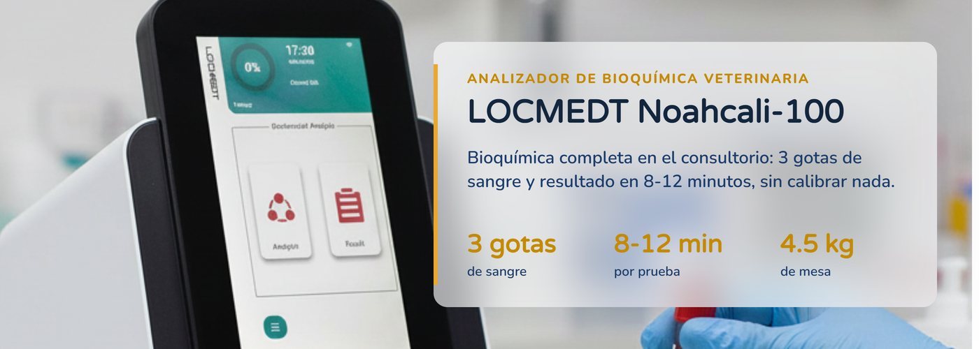 ANALIZADOR DE QUIMICA CLINICA VETERINARIO Noahcali-100