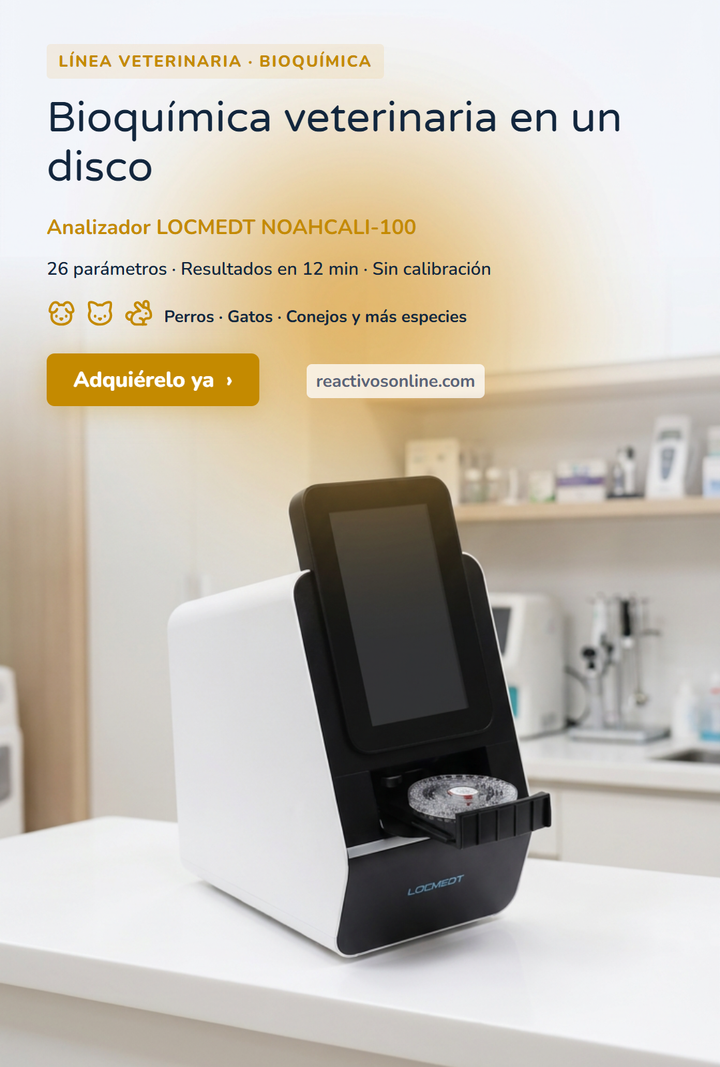 Analizador de Química Clínica Veterinario LOCMEDT NOAHCALI 100